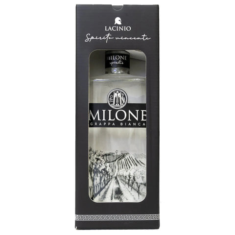 Grappa Bianca Milone cl 70 con astuccio Lacinio Store