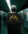 T-shirt Maglia Ufficiale Amaro Milone effetto oro Lacinio | Milone Spirits