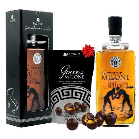 Amaro Milone cl 70 con Astuccio e Gocce di Milone Lacinio | Milone Spirits