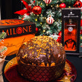 Panettone Artigianale Milone con Gocce di Cioccolato e Amaro Milone cl70 Lacinio Store